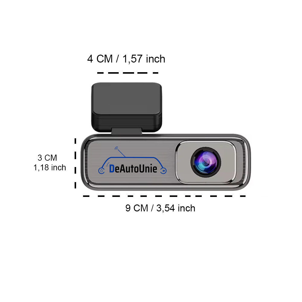 Dashcam | Voor & Achter Camera | D2 Pro