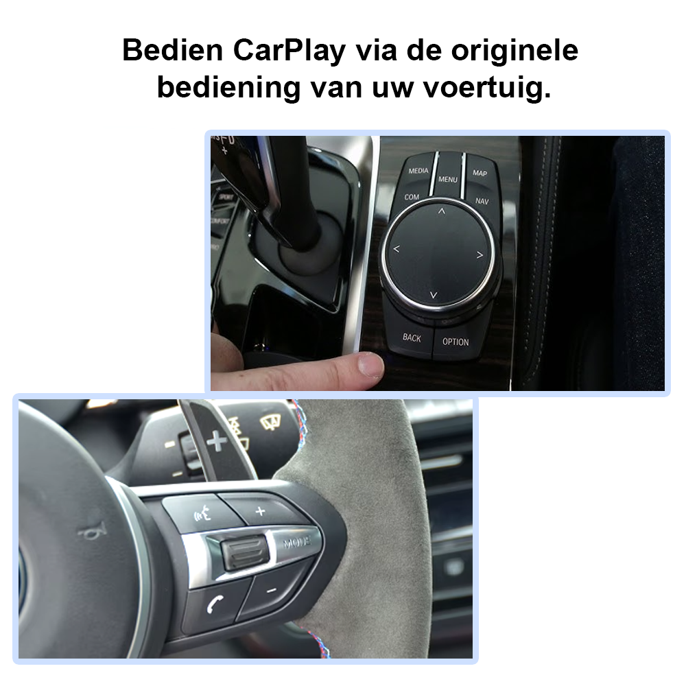 Carplay & Android auto | BMW| Draadloos