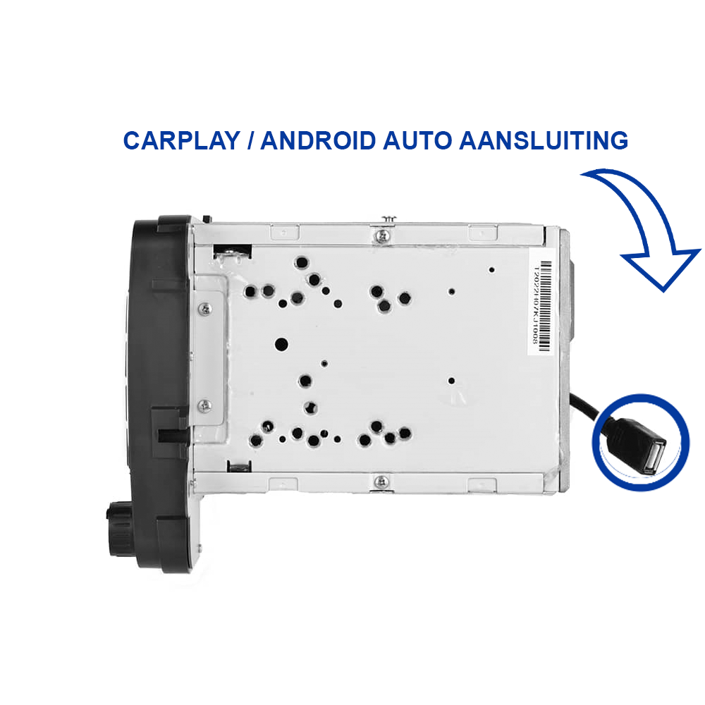 Navigatie - Carplay & Android auto| DVD | Geschikt voor VW 32GB